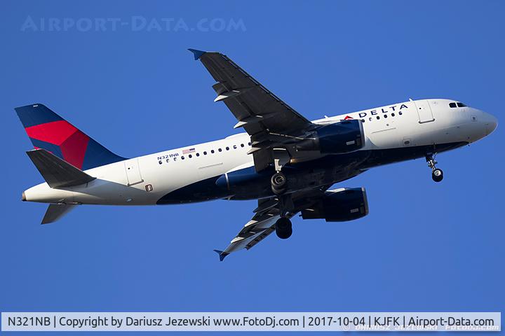N321NB, 2001 Airbus A319-114 C/N 1414, Airbus A319-114  - Delta Air Lines  C/N 1414 , N321NB