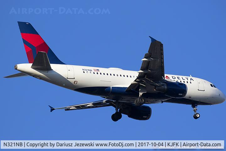 N321NB, 2001 Airbus A319-114 C/N 1414, Airbus A319-114  - Delta Air Lines  C/N 1414 , N321NB