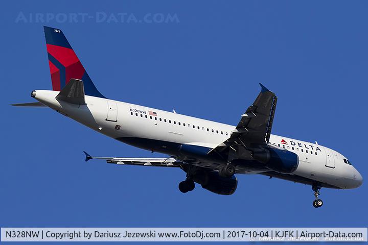 N328NW, 1992 Airbus A320-211 C/N 298, Airbus A320-211  - Delta Air Lines  C/N 298 , N328NW