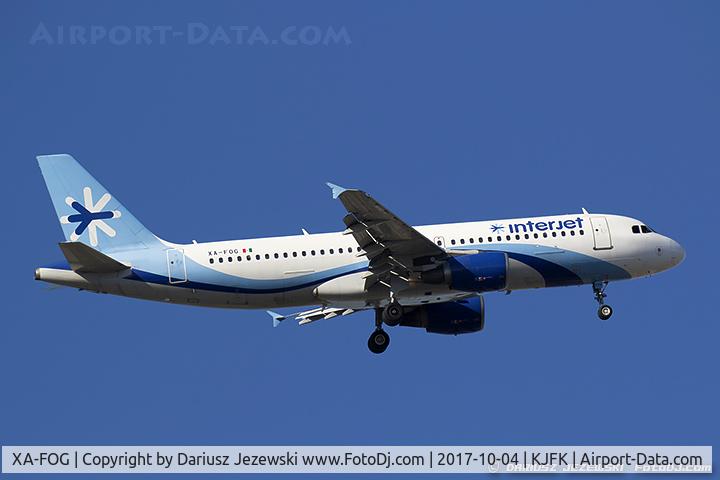 XA-FOG, 2003 Airbus A320-214 C/N 2048, Airbus A320-214  - Interjet  C/N 2048 , XA-FOG
