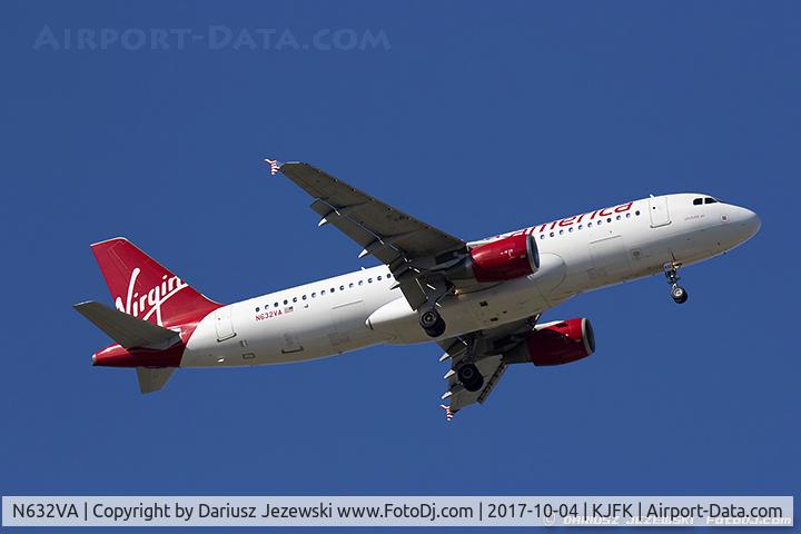 N632VA, 2007 Airbus A320-214 C/N 3155, Airbus A320-214 - Virgin America  C/N 3155, N632VA