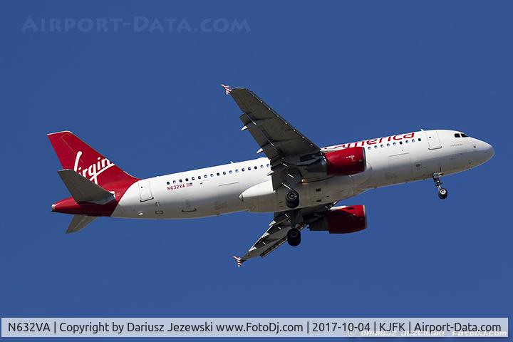 N632VA, 2007 Airbus A320-214 C/N 3155, Airbus A320-214 - Virgin America  C/N 3155, N632VA