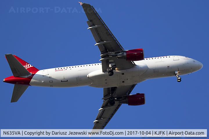 N635VA, 2008 Airbus A320-214 C/N 3398, Airbus A320-214  - Virgin America  C/N 3398 , N635VA