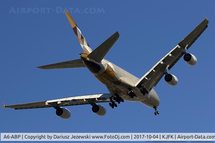A6-ABP, 2009 Airbus A320-214 C/N 3802, Airbus A380-861 - Etihad Airways  C/N 170, A6-ABP
