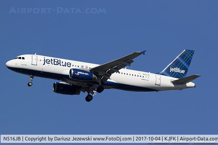 N516JB, 2000 Airbus A320-232 C/N 1302, Airbus A320-232 