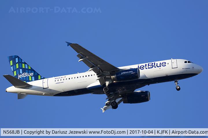 N568JB, 2003 Airbus A320-232 C/N 2063, Airbus A320-232 