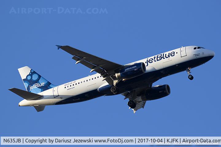 N635JB, 2006 Airbus A320-232 C/N 2725, Airbus A320-232 