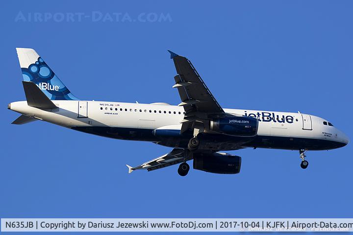 N635JB, 2006 Airbus A320-232 C/N 2725, Airbus A320-232 