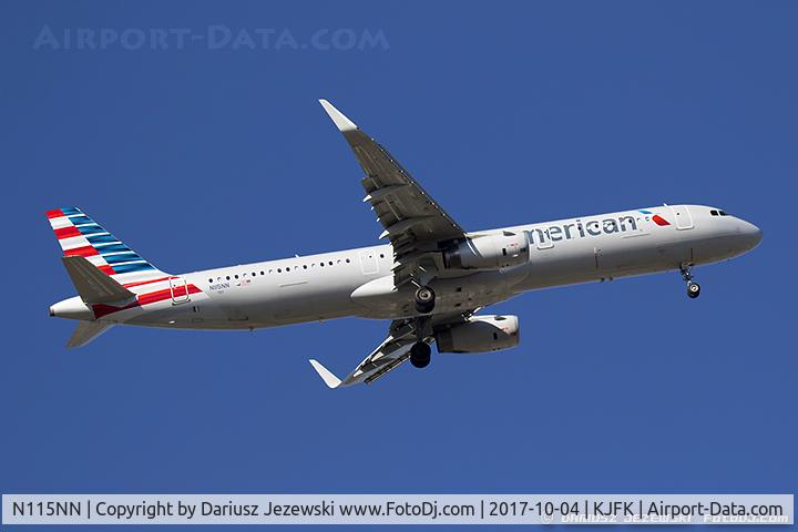 N115NN, 2014 Airbus A321-231 C/N 6063, Airbus A321-231 - American Airlines  C/N 6063, N115NN