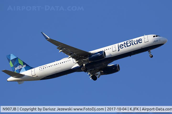 N907JB, 2013 Airbus A321-231 C/N 5865, Airbus A321-231 