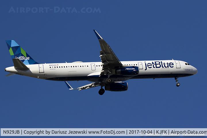 N929JB, 2014 Airbus A321-231 C/N 6031, Airbus A321-231  