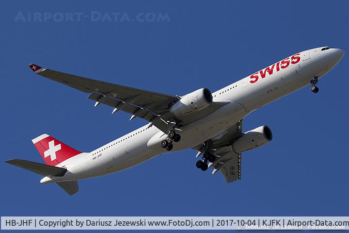 HB-JHF, 2010 Airbus A330-343X C/N 1089, Airbus A330-343  - Swiss International Air Lines  C/N 1089 , HB-JHF