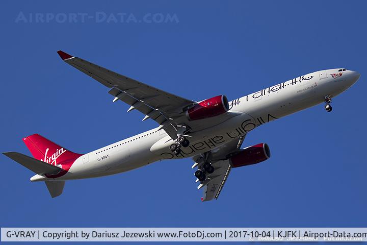 G-VRAY, 2012 Airbus A330-343X C/N 1296, Airbus A330-343  - Virgin Atlantic Airways  C/N 1296 , G-VRAY