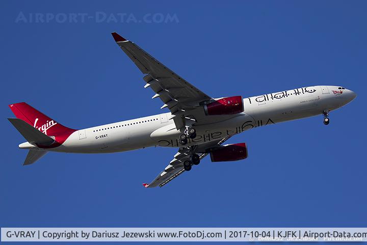 G-VRAY, 2012 Airbus A330-343X C/N 1296, Airbus A330-343  - Virgin Atlantic Airways  C/N 1296 , G-VRAY