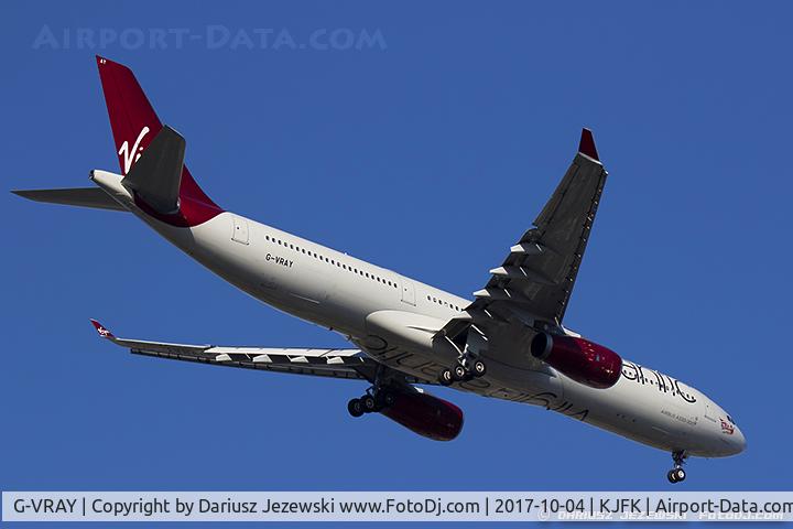 G-VRAY, 2012 Airbus A330-343X C/N 1296, Airbus A330-343  - Virgin Atlantic Airways  C/N 1296 , G-VRAY