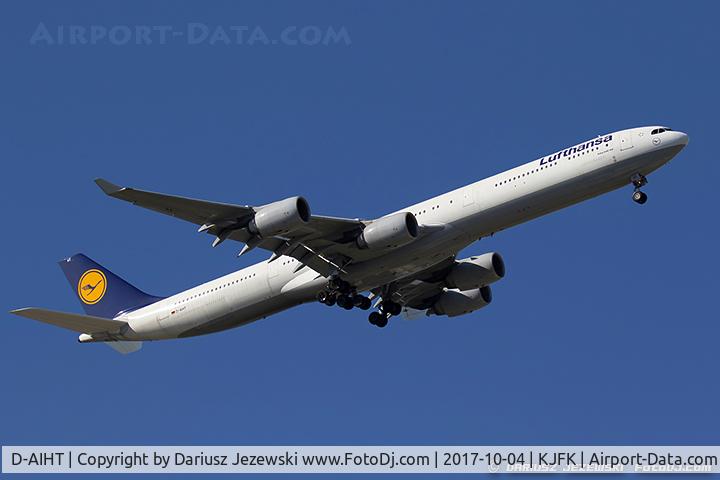 D-AIHT, 2008 Airbus A340-642 C/N 846, Airbus A340-642  - Lufthansa  C/N 846 , D-AIHT