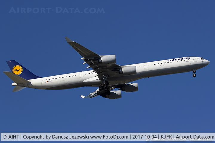 D-AIHT, 2008 Airbus A340-642 C/N 846, Airbus A340-642  - Lufthansa  C/N 846 , D-AIHT