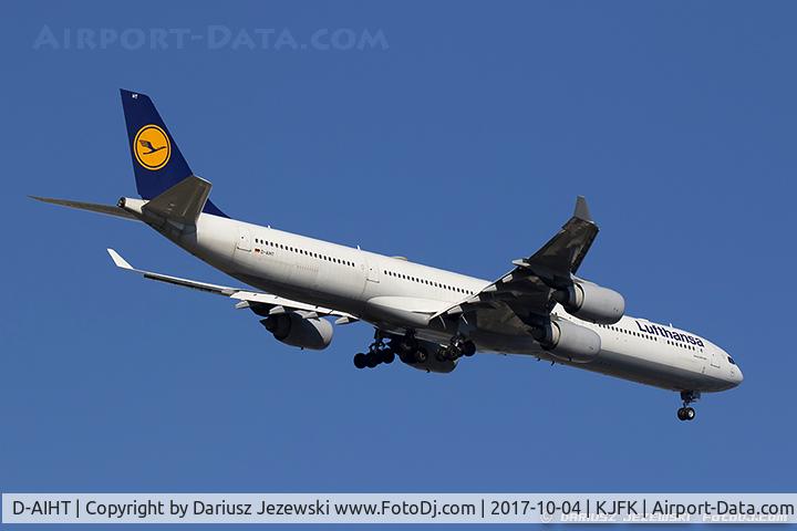 D-AIHT, 2008 Airbus A340-642 C/N 846, Airbus A340-642  - Lufthansa  C/N 846 , D-AIHT