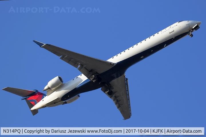 N314PQ, 2014 Bombardier CRJ-900ER (CL-600-2D24) C/N 15314, Bombardier CRJ-900 NG (CL-600-2D24) - Delta Connection (Endeavor Air)   C/N 15314, N314PQ