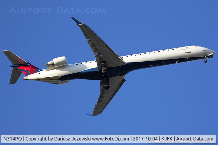 N314PQ, 2014 Bombardier CRJ-900ER (CL-600-2D24) C/N 15314, Bombardier CRJ-900 NG (CL-600-2D24) - Delta Connection (Endeavor Air)   C/N 15314, N314PQ