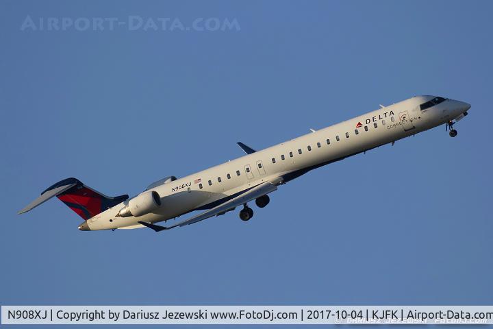 N908XJ, 2007 Bombardier CRJ-900ER (CL-600-2D24) C/N 15140, Bombardier CRJ-900LR (CL-600-2D24) - Delta Connection (Endeavor Air)   C/N 15140, N908XJ