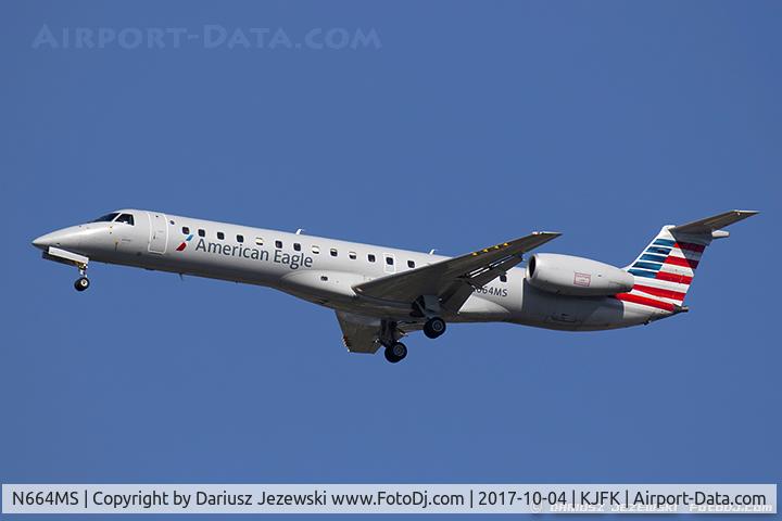 N664MS, 2004 Embraer ERJ-145LR (EMB-145LR) C/N 145779, Embraer ERJ-145LR (EMB-145LR) - American Eagle  C/N 145779, N664MS