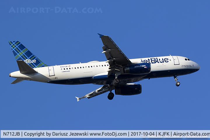 N712JB, 2008 Airbus A320-232 C/N 3517, Airbus A320-232 