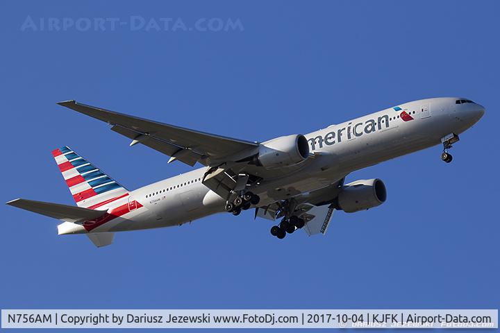 N756AM, 2001 Boeing 777-223 C/N 30264, Boeing 777-223/ER  - American Airlines  C/N 30264 , N756AM