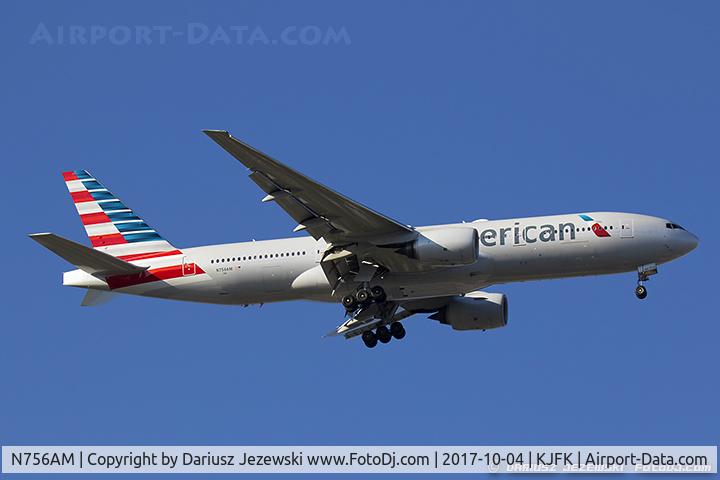 N756AM, 2001 Boeing 777-223 C/N 30264, Boeing 777-223/ER  - American Airlines  C/N 30264 , N756AM