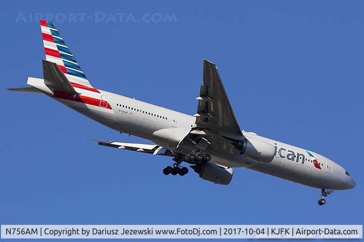 N756AM, 2001 Boeing 777-223 C/N 30264, Boeing 777-223/ER  - American Airlines  C/N 30264 , N756AM