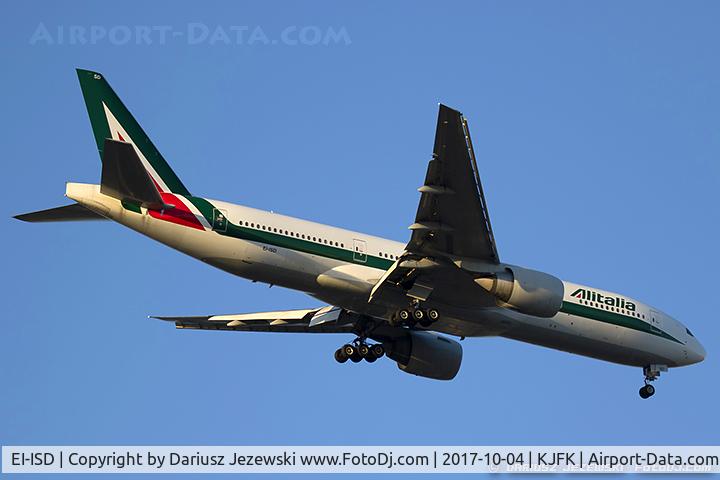 EI-ISD, 2003 Boeing 777-243/ER C/N 32860, Boeing 777-243/ER  - Alitalia  C/N 32860 , EI-ISD