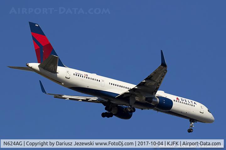 N624AG, 1993 Boeing 757-2Q8 C/N 25624, Boeing 757-2Q8 - Delta Air Lines  C/N 25624, N624AG