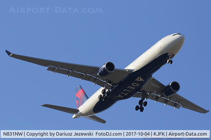 N831NW, 2017 Airbus A330-302 C/N 1783, Airbus A330-323 - Delta Air Lines  C/N 1783, N831NW
