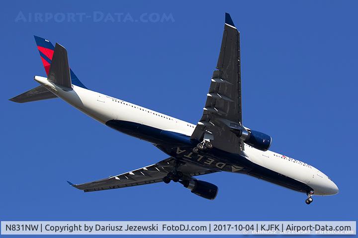 N831NW, 2017 Airbus A330-302 C/N 1783, Airbus A330-323 - Delta Air Lines  C/N 1783, N831NW