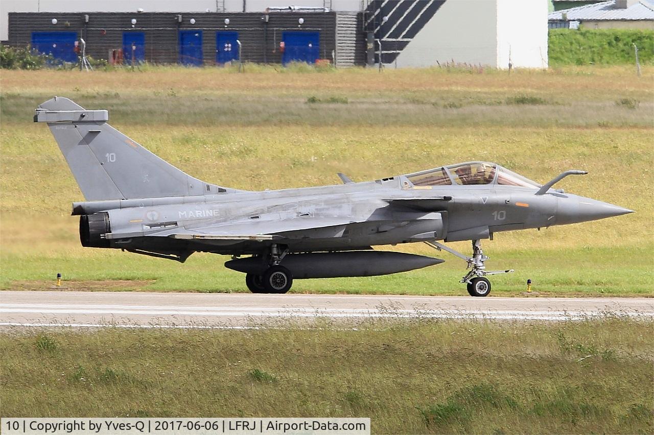 10, 2002 Dassault Rafale M C/N 10, Dassault Rafale M, Taxiing to flight line, Landivisiau Naval Air Base (LFRJ) Tiger Meet 2017