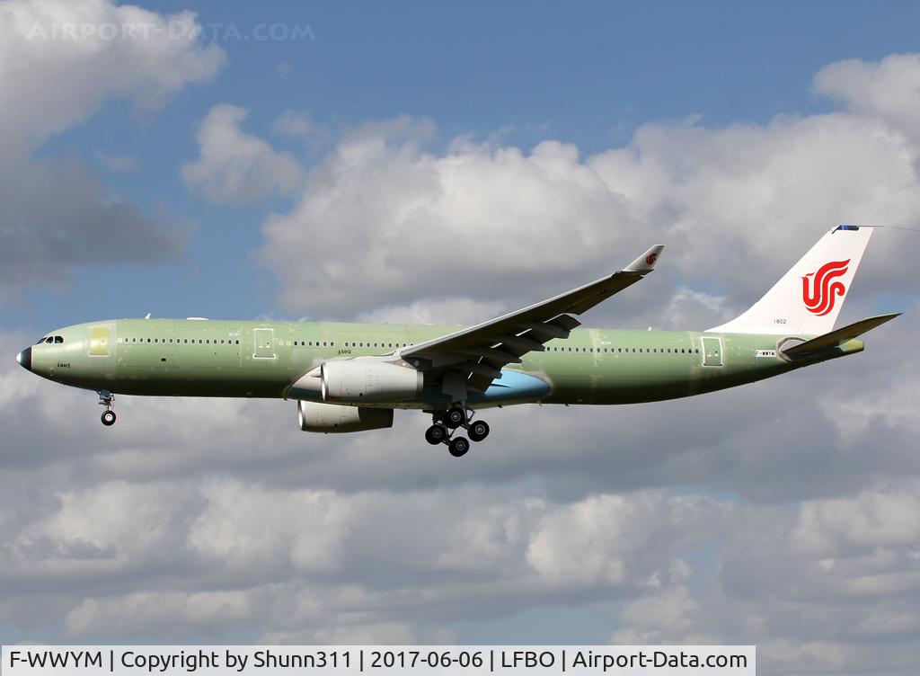 F-WWYM, 2017 Airbus A330-343 C/N 1802, C/n 1802 - For Air China