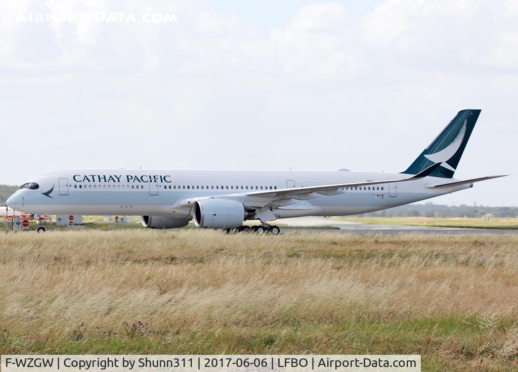 F-WZGW, 2017 Airbus A350-941 C/N 119, C/n 0119 - To be B-LRR