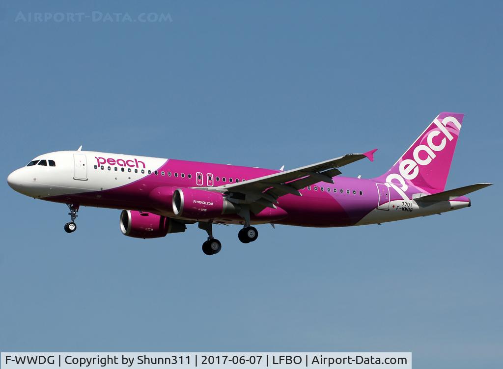 F-WWDG, 2017 Airbus A320-214 C/N 7701, C/n 7701 - To be JA819P