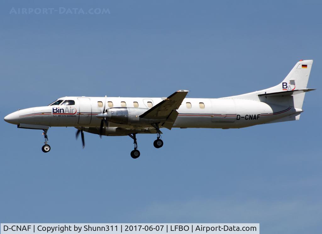 D-CNAF, 1982 Fairchild Swearingen SA-227AC Metro III C/N AC-505B, Landing rwy 32L