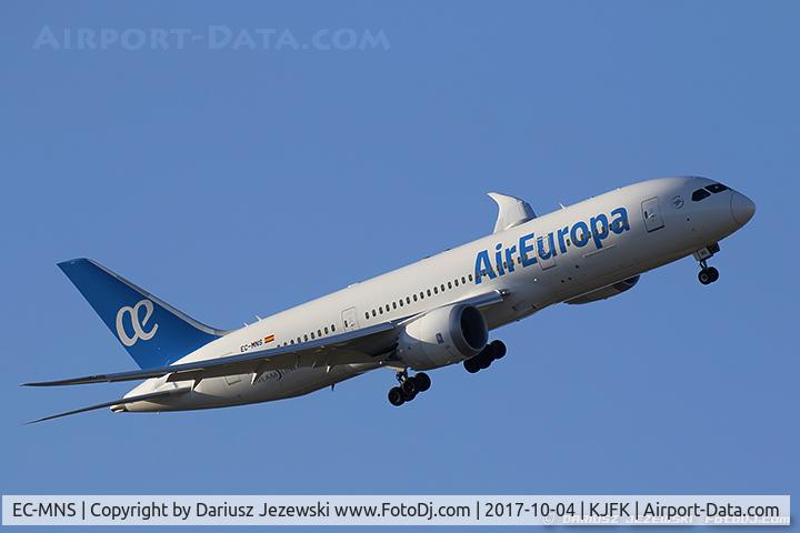 EC-MNS, 2017 Boeing 787-8 Dreamliner Dreamliner C/N 36417, Boeing 787-8 Dreamliner  - Air Europa  C/N 36417 , EC-MNS