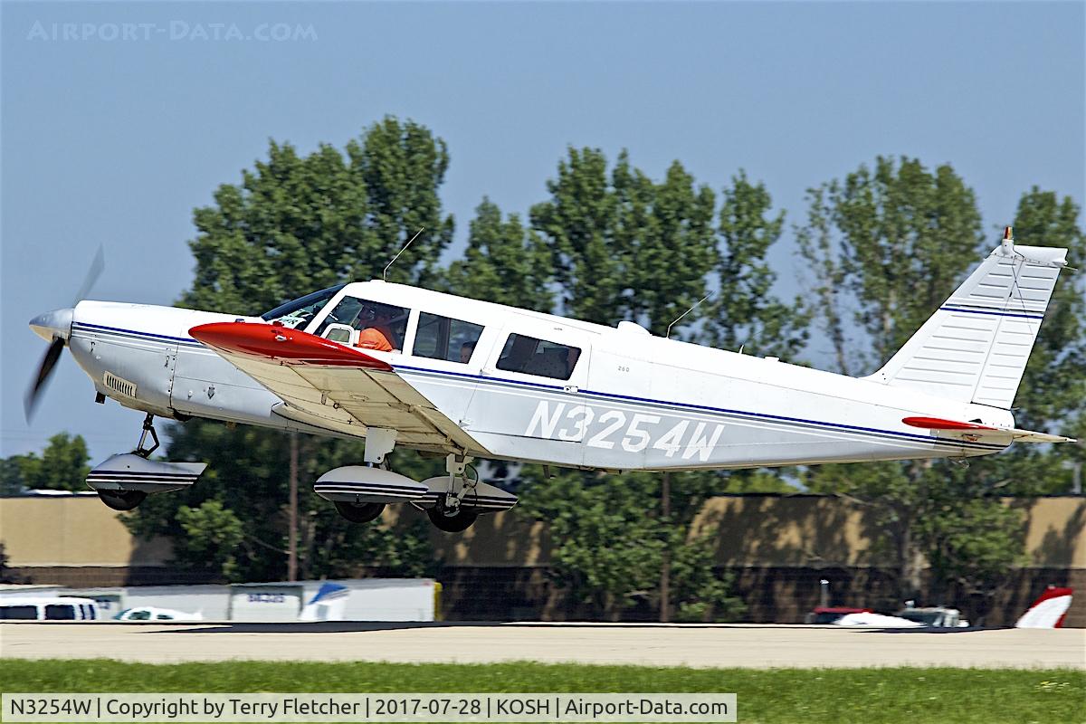 N3254W, 1965 Piper PA-32-260 Cherokee Six Cherokee Six C/N 32-76, At 2017 EAA AirVenture at Oshkosh