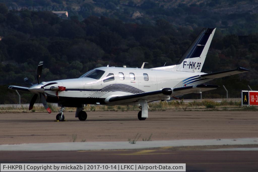F-HKPB, 2011 Socata TBM-850 C/N 575, Parked