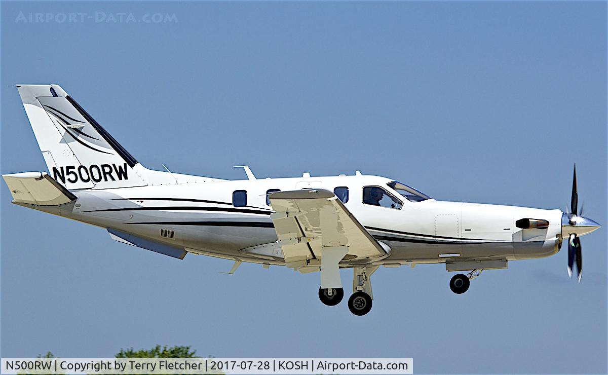N500RW, 2011 Socata TBM-700 C/N 578, At 2017 EAA AirVenture at Oshkosh