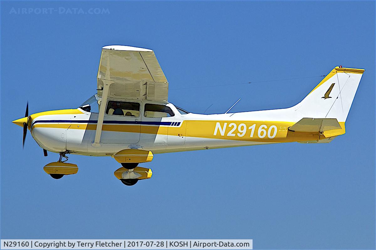 N29160, 1974 Cessna 172M C/N 17264104, At 2017 EAA AirVenture at Oshkosh