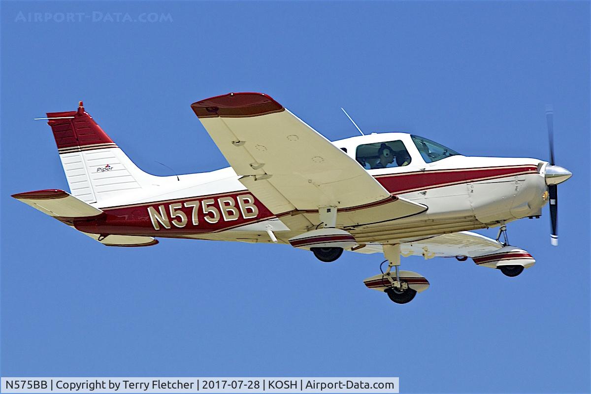 N575BB, 1975 Piper PA-28-151 C/N 28-7515378, At 2017 EAA AirVenture at Oshkosh