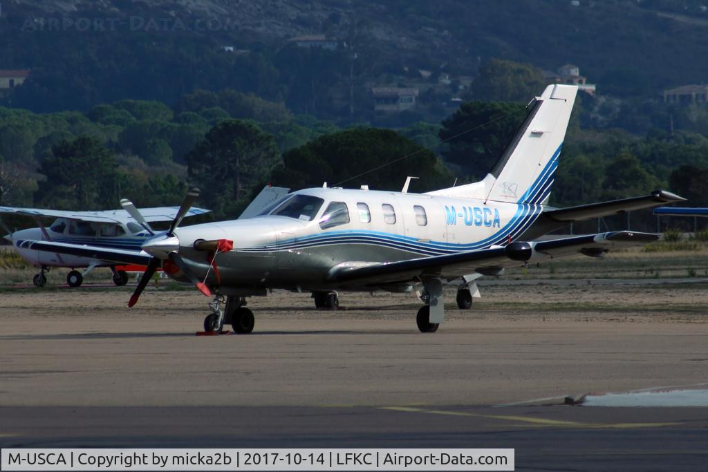 M-USCA, 2008 Socata TBM-700N C/N 456, Parked