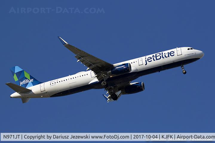 N971JT, 2016 Airbus A321-231 C/N 7390, Airbus A321-231 