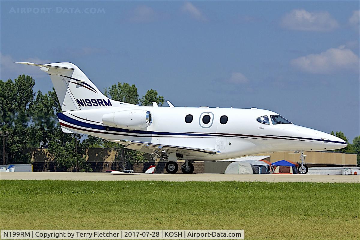 N199RM, 2014 Raytheon Aircraft Company 390 C/N RB-99, At 2017 EAA AirVenture at Oshkosh