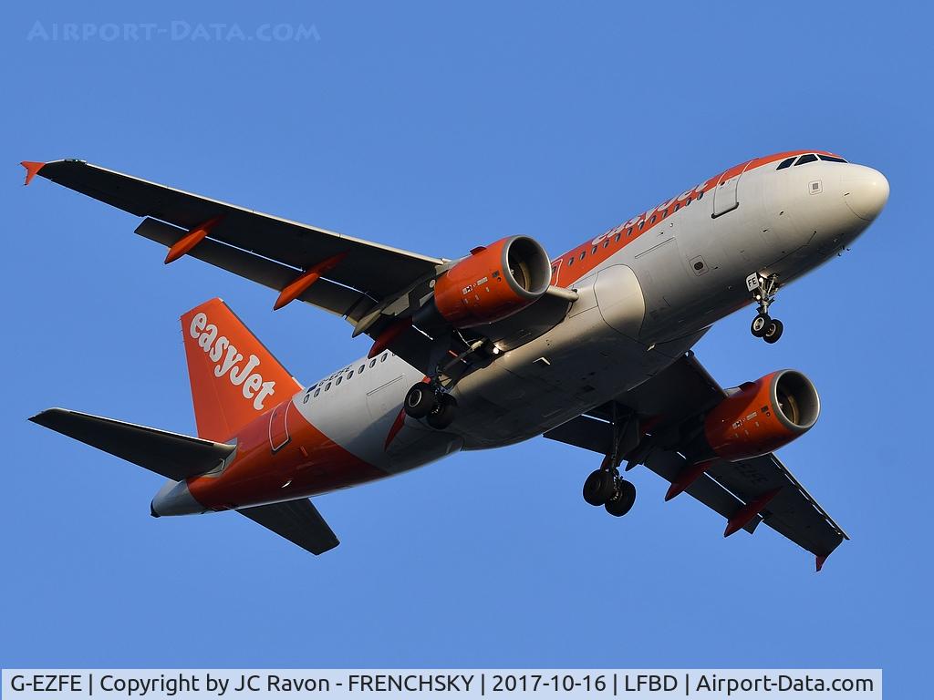 G-EZFE, 2009 Airbus A319-111 C/N 3824, U24305 from Lyon (LYS)