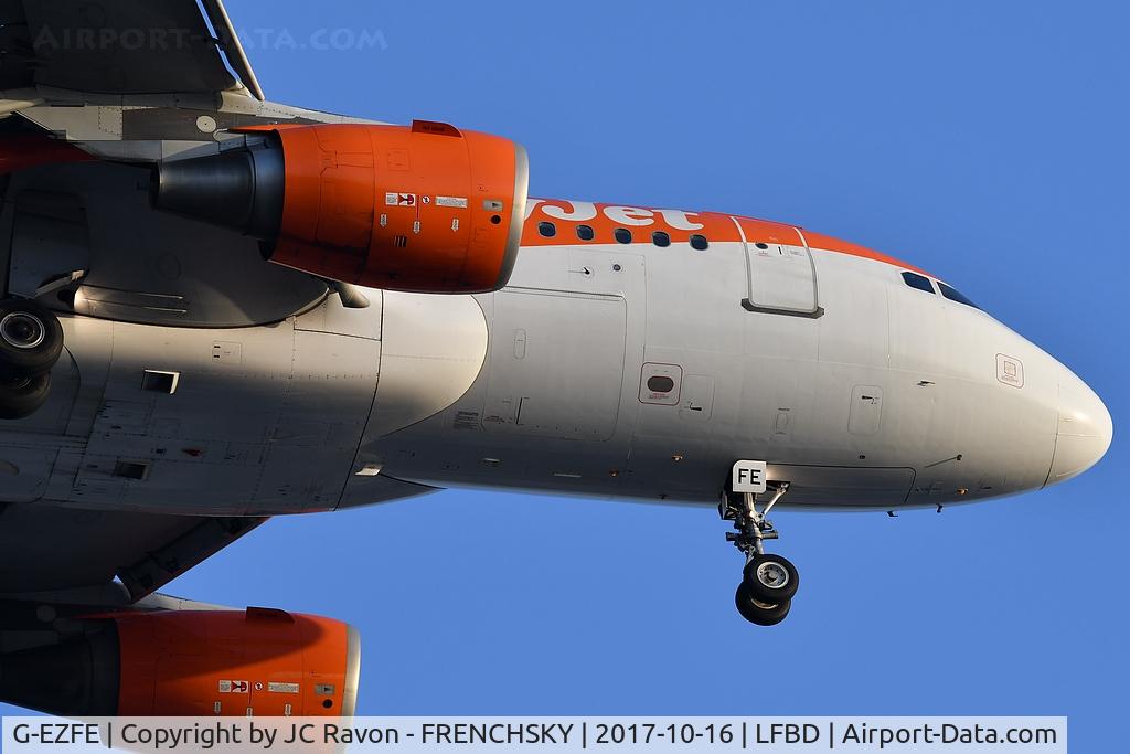 G-EZFE, 2009 Airbus A319-111 C/N 3824, U24305 from Lyon (LYS)